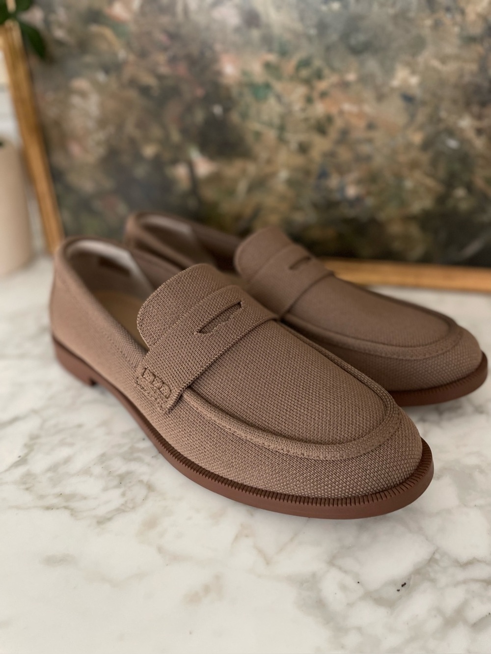 Rothy’s The Penny Loafer Portobello Brown Size 9.5